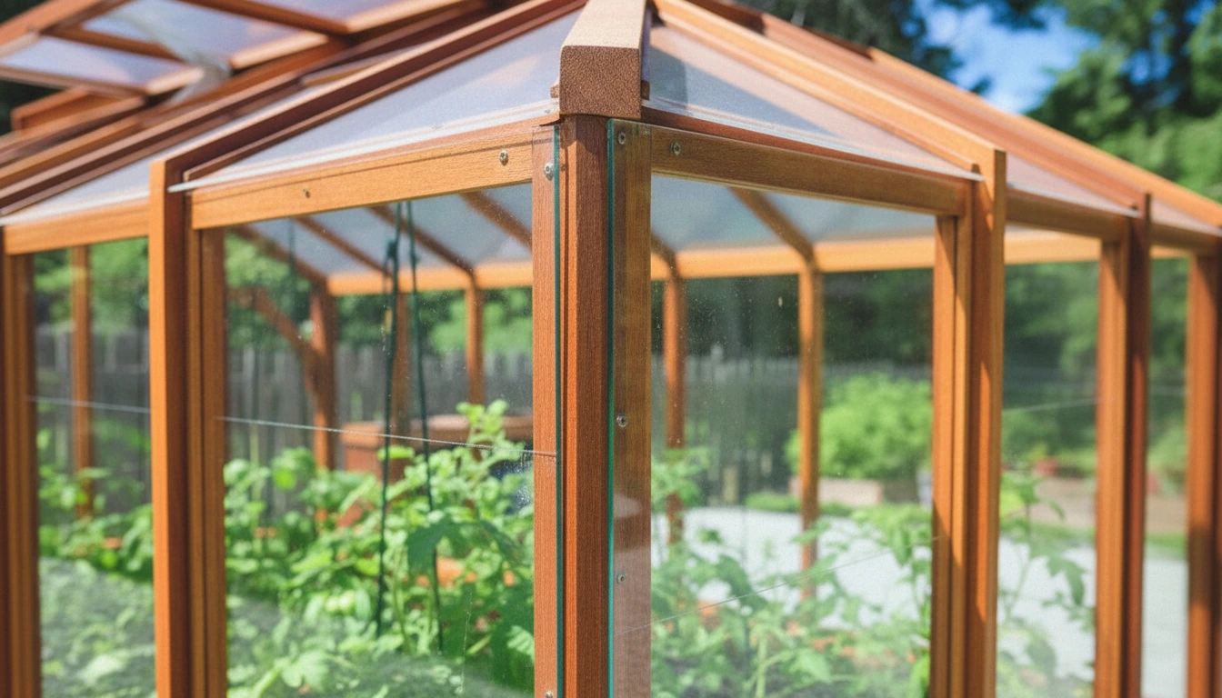 Tempered glass greenhouse panels